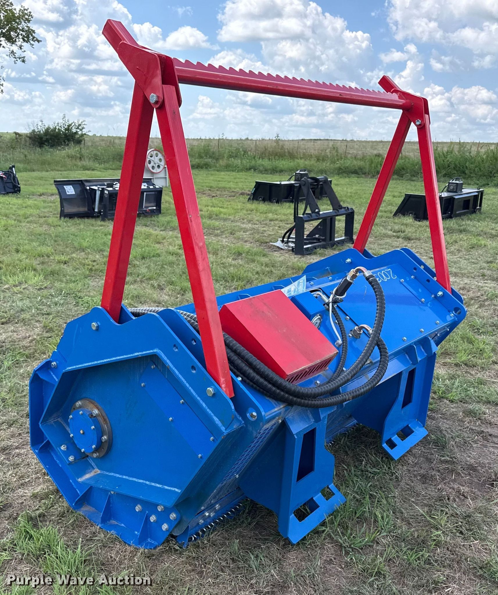 2025 AGT SSFM81 skid steer drum mulcher in Yates Center, KS | Item