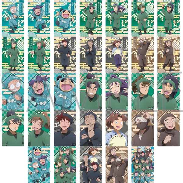 忍たま乱太郎 トレーディングクリアカード（ランダム3枚入り）／全33種