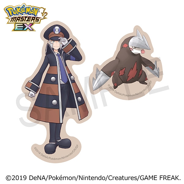 ポケモンマスターズ EX』 バディーズ ダイカットステッカーセット