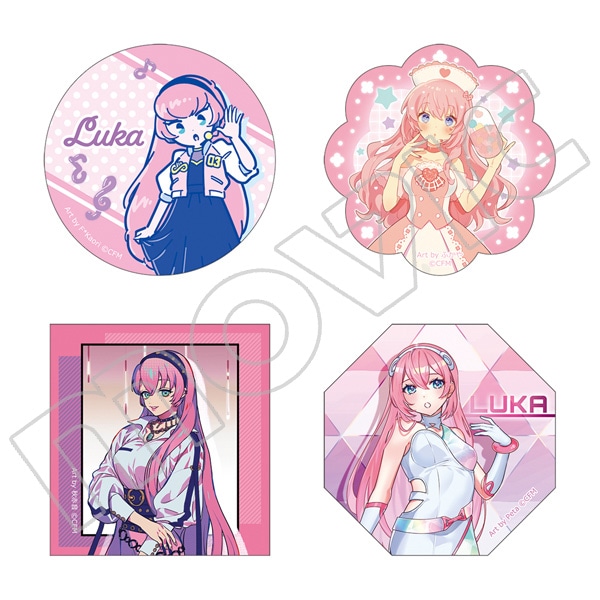 初音ミクシリーズ ステッカーセット 巡音ルカ: キャラグッズ