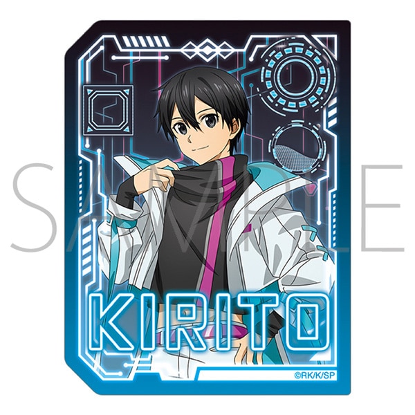 ソードアート・オンライン ステッカー／キリト: キャラグッズ