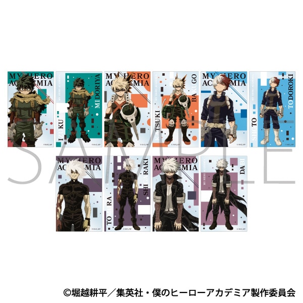 僕のヒーローアカデミア クリアシートコレクション: キャラグッズ