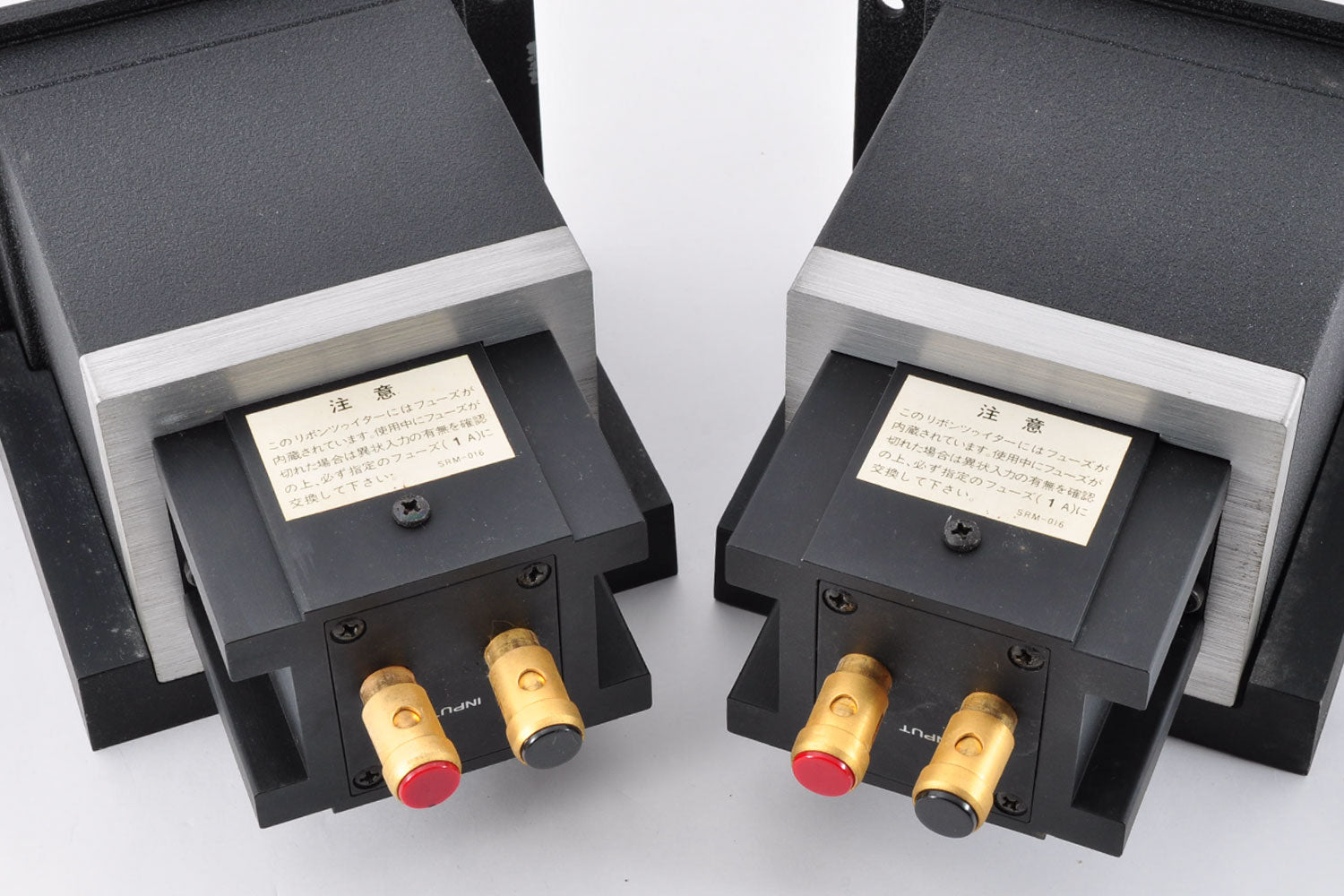 Pioneer PT-R7 III Ribbon Tweeter 2Set w/Stand Base Tested Working