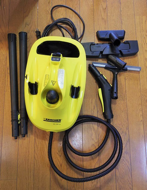 テレビ通販で衝動買いしたケルヒャー『スチームクリーナーSCJTK10』 の