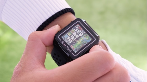 テクタクトが軽やかな装着感の腕時計型GPSゴルフナビ「Shot Navi