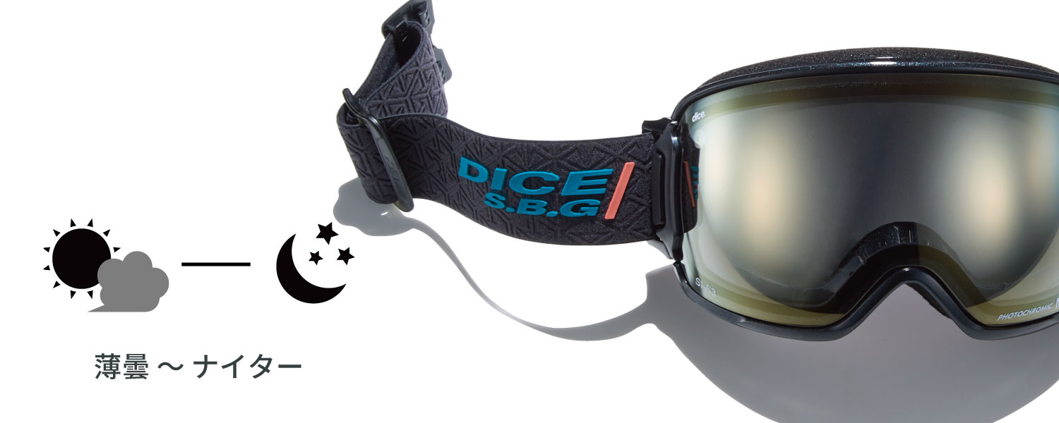 DICE snowboarding goggles | ダイススノーボーディングゴーグル