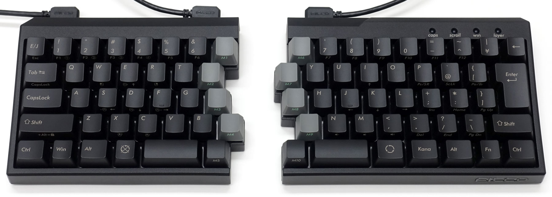 通販限定】Matias RGB Backlit Wired Aluminum keyboard for PC