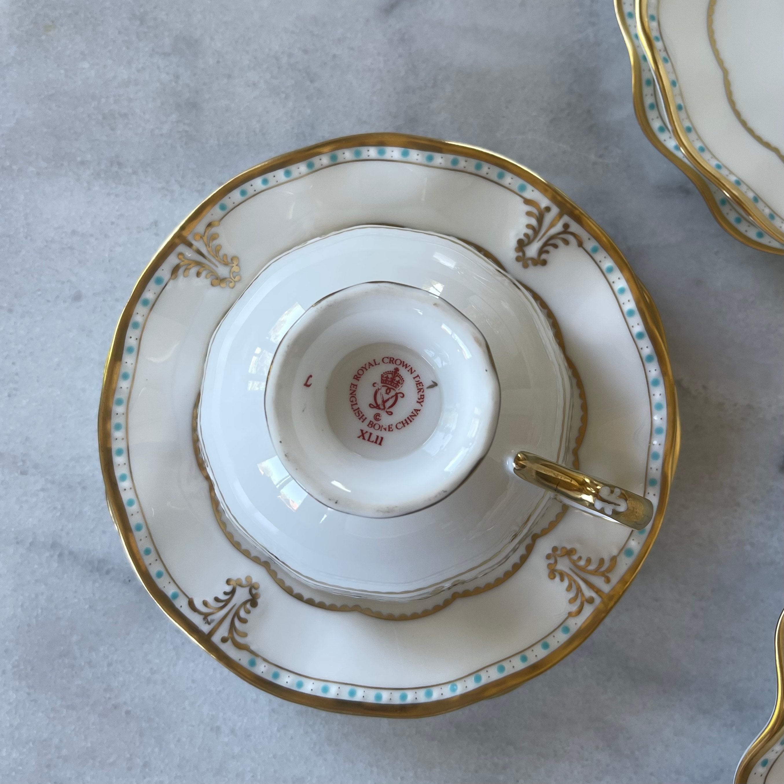 🏴󠁧󠁢󠁥󠁮󠁧󠁿ロイヤルクラウンダービー ロンバディ カップ、ソーサー