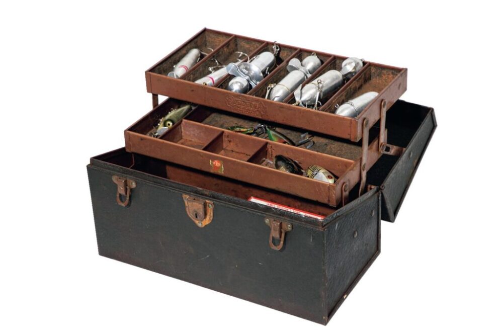 オシャレ道具箱としてインテリアにも使える。タックルボックスの市場