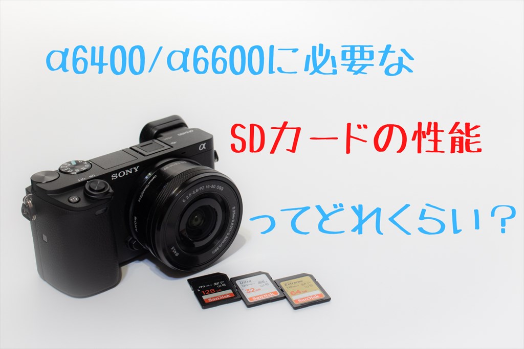 α6400/α6600用SDカードのおすすめ3選【比較テスト有】 | digi-cam.net