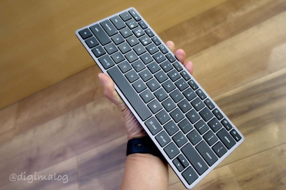 iPadやMacにおすすめのUSキーボード『Satechi スリム X1』