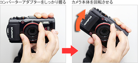 004740]コンバーターアダプター 「CLA-T01」 でコンバーターやレンズ