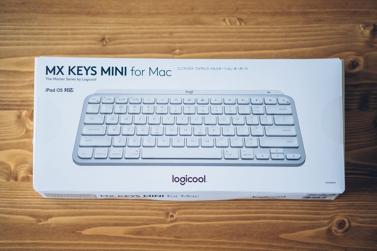 待望のUS配列テンキーレスキーボード！MX keys mini for mac レビュー