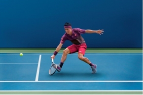 錦織 圭選手、ロジャー・フェデラー選手着用モデルの新作ウエアを発売