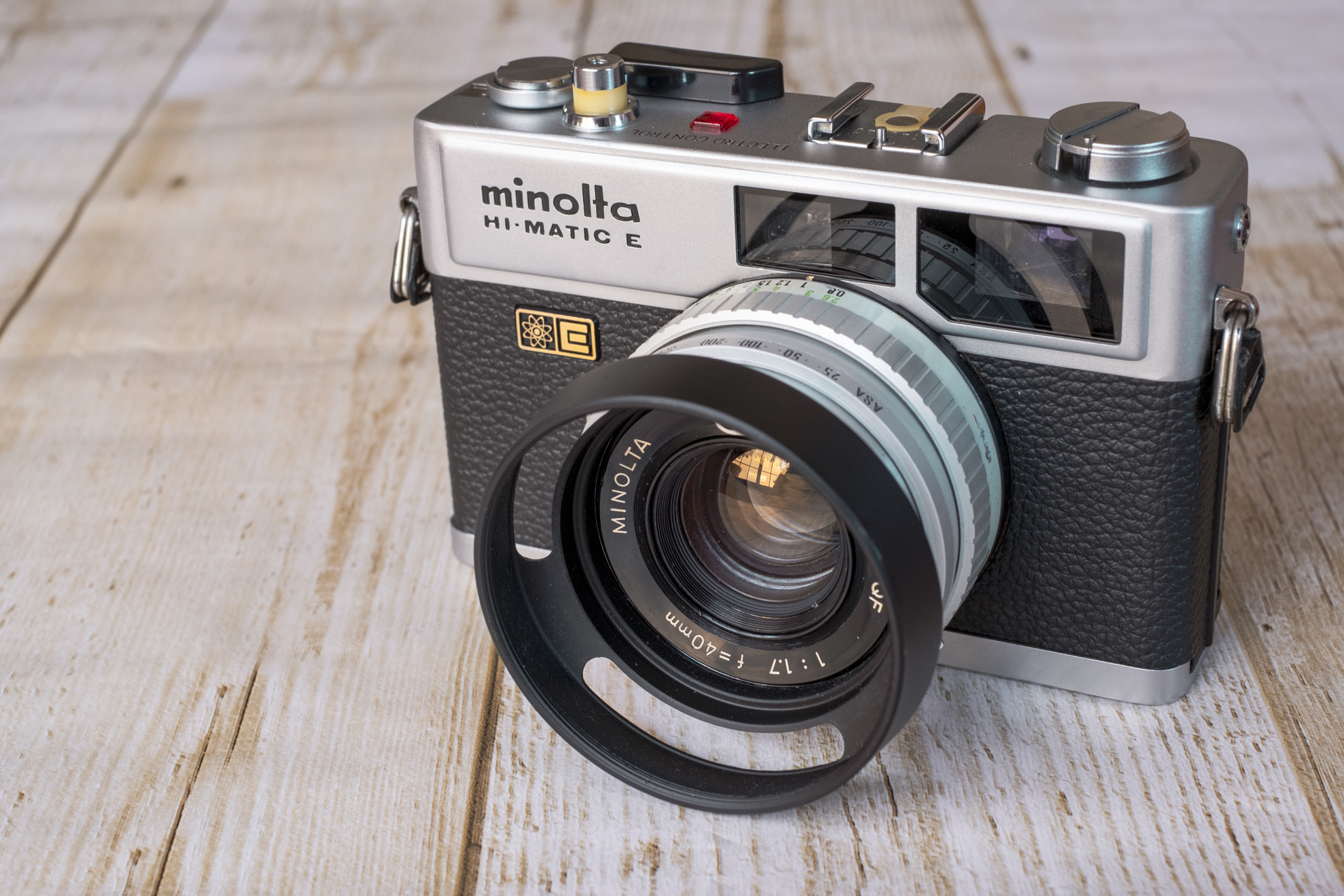 minolta HI-MATIC E ◇レビュー メンテナンス編◇ | デジタル試しうち