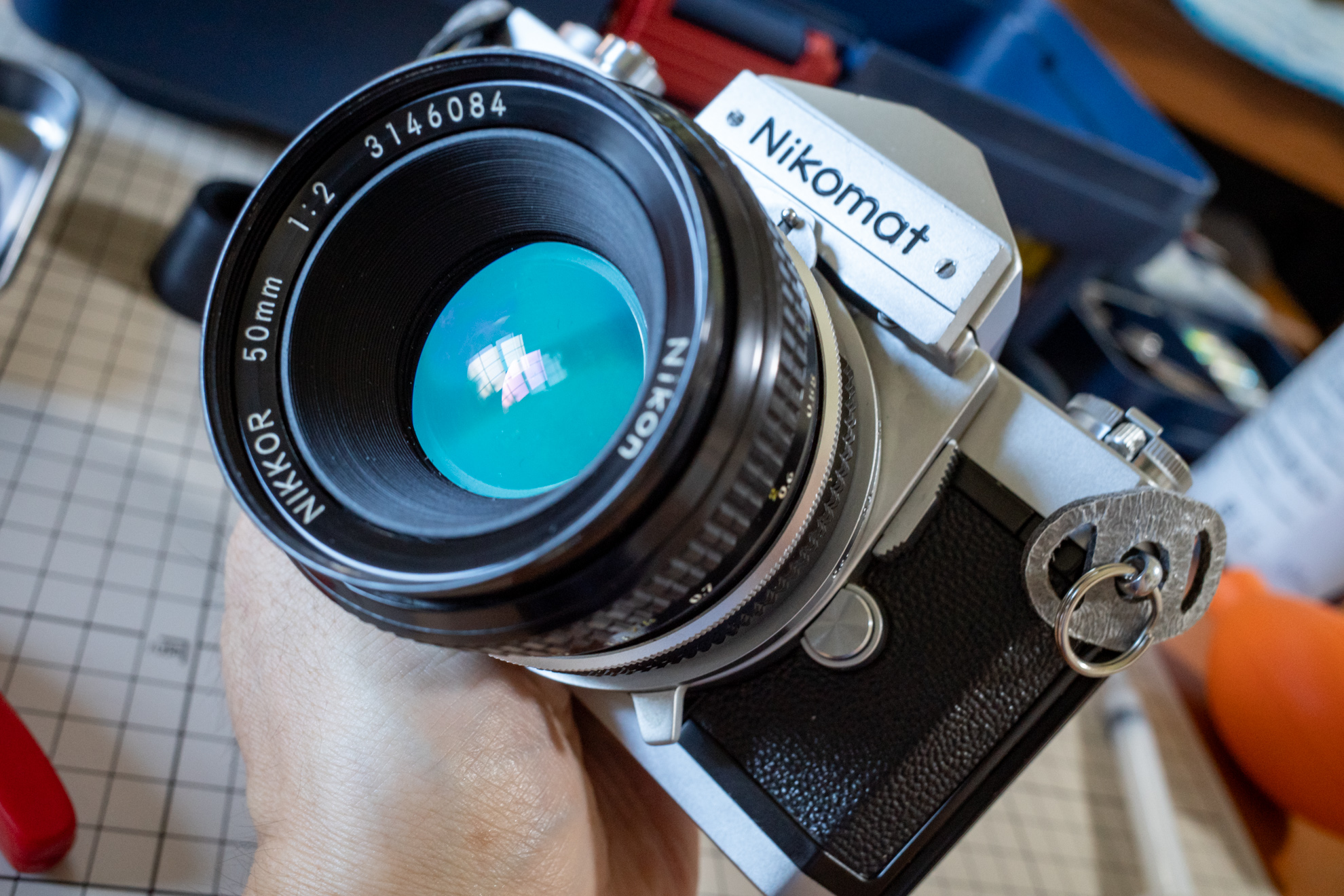 Nikon NIKKOR 50mm F2 ◇メンテナンス編◇ | デジタル試しうち