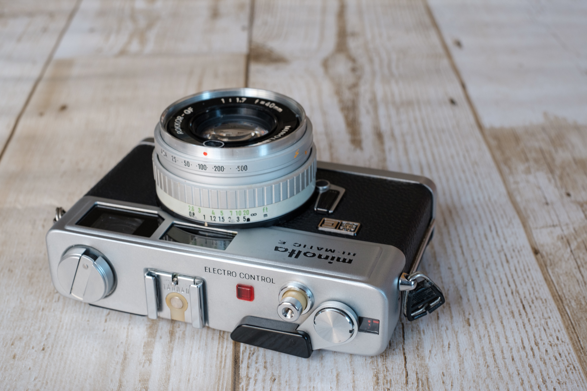 minolta HI-MATIC E ◇レビュー メンテナンス編◇ | デジタル試しうち