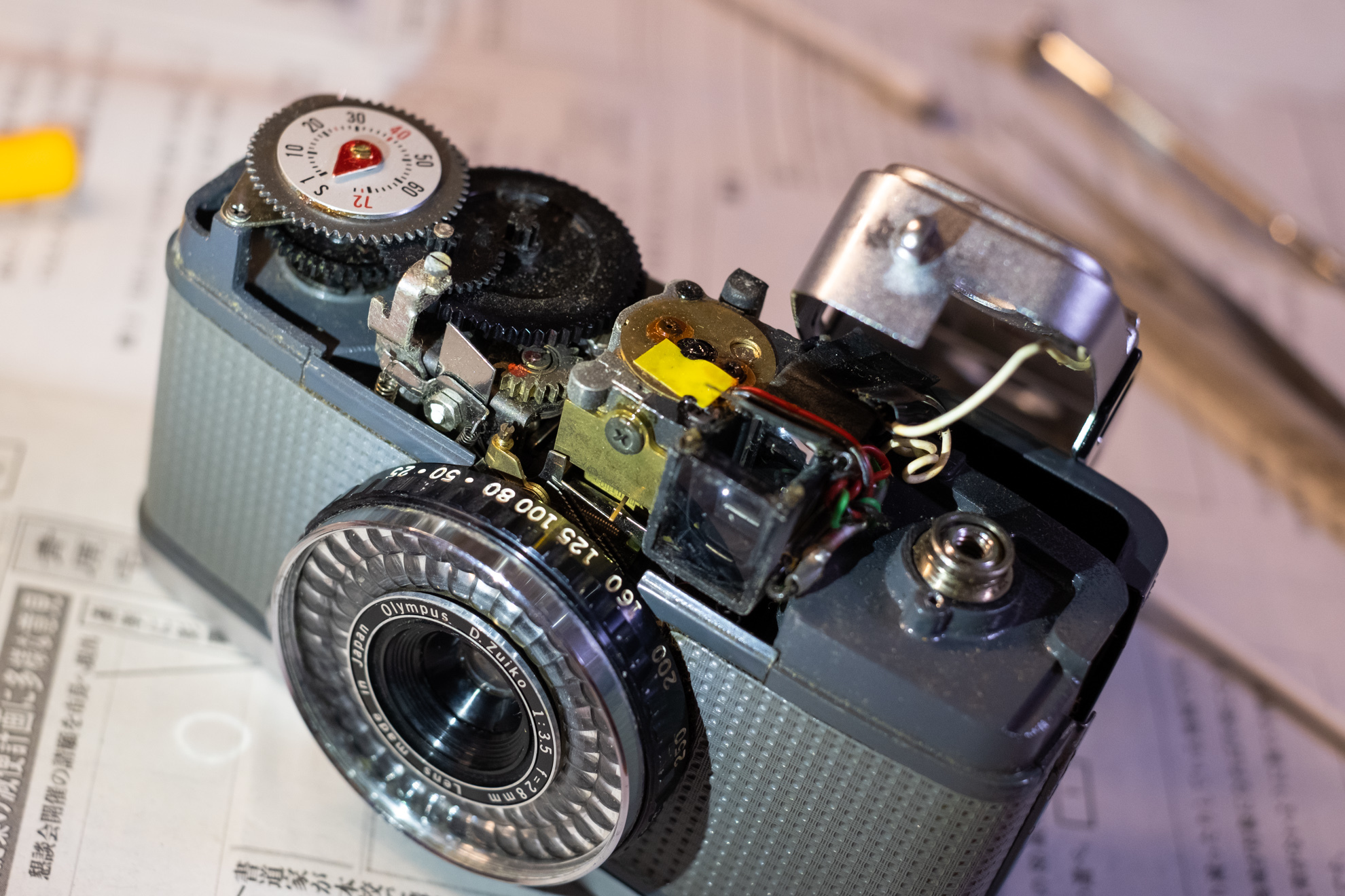 OLYMPUS PEN EE-2 ◇レビュー 修理・メンテナンス編◇ | デジタル試しうち