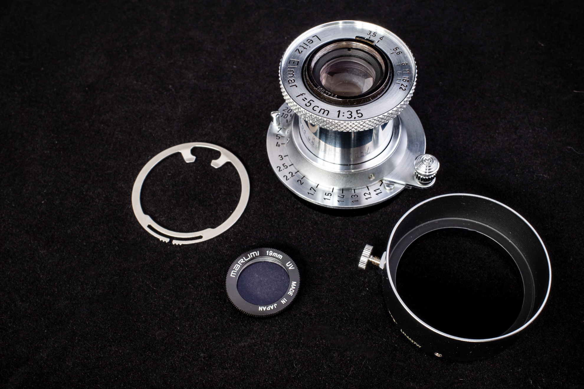 エルマーにレンズフードと絞りリングを付けてみた件 | デジタル試しうち