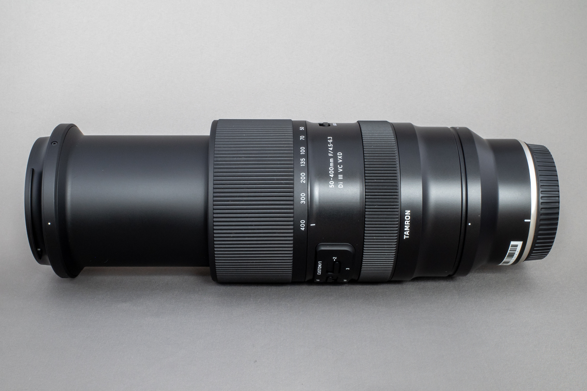 TAMRON 50-400mm F4.5-6.3 Di III VC VXD (Model A067) ◇レビュー外観