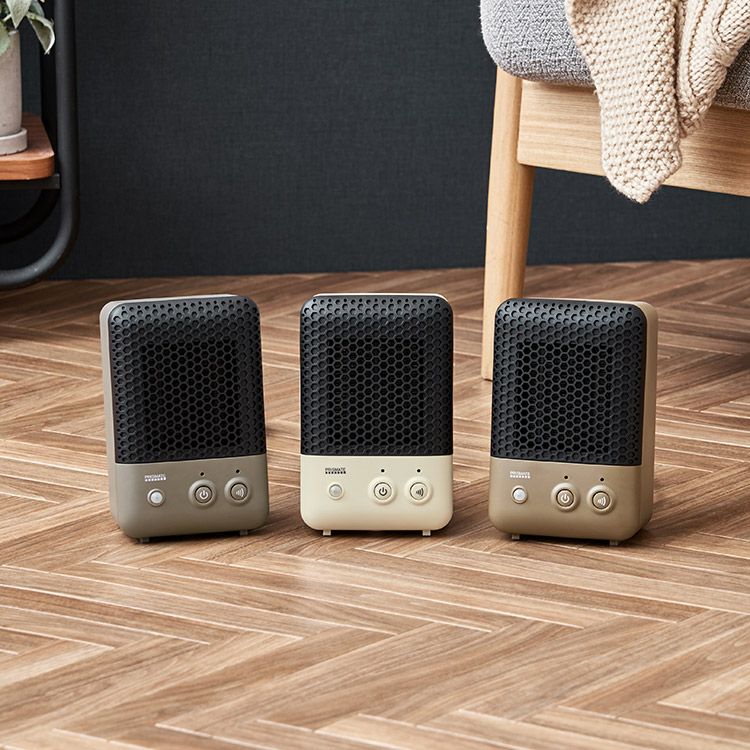 セラミックヒーター MO-WA005 ファン＆リモコン付