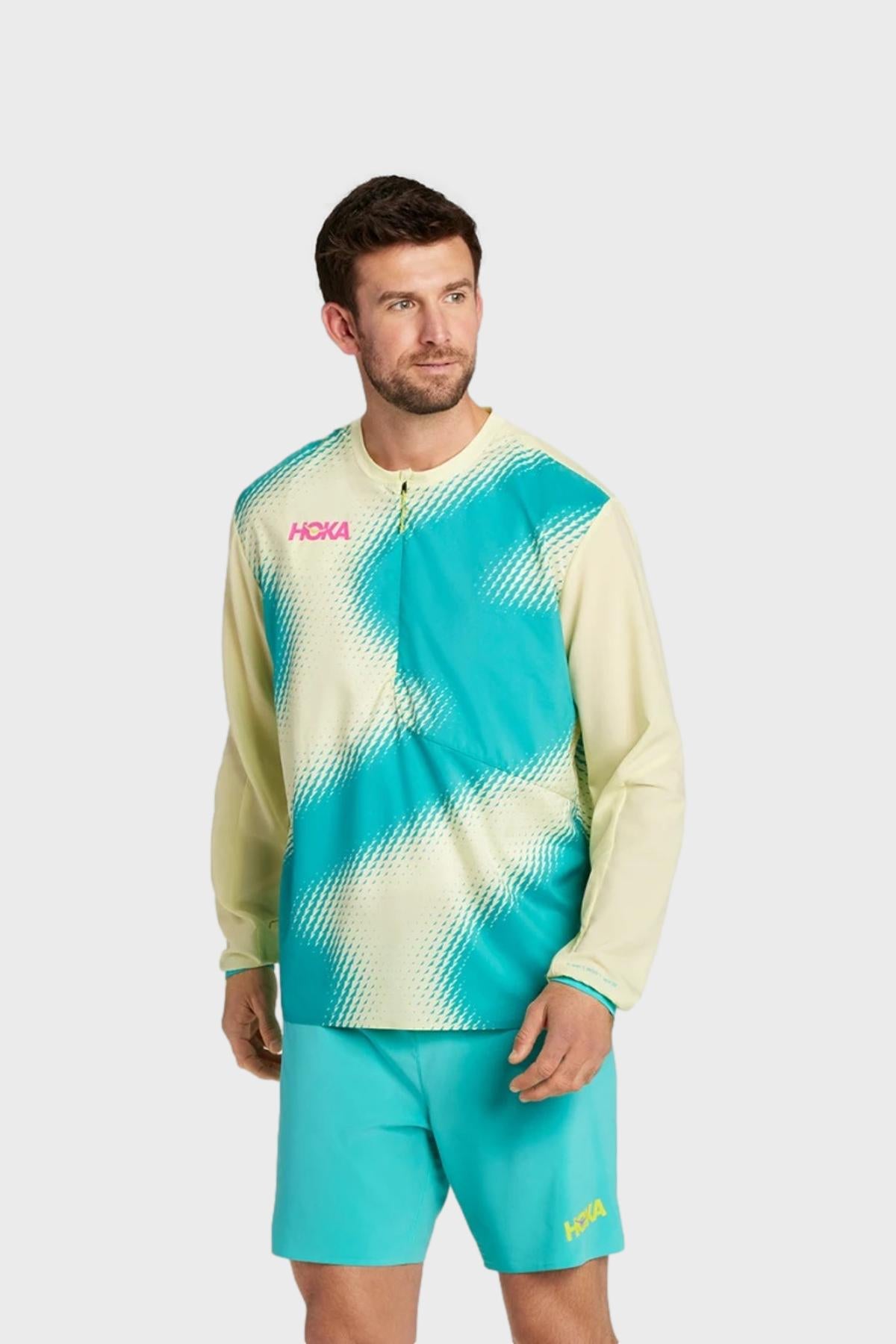 HOKA - 1/2 ZIP WIND SHELL - DISTANCE STORE - GLOBAL