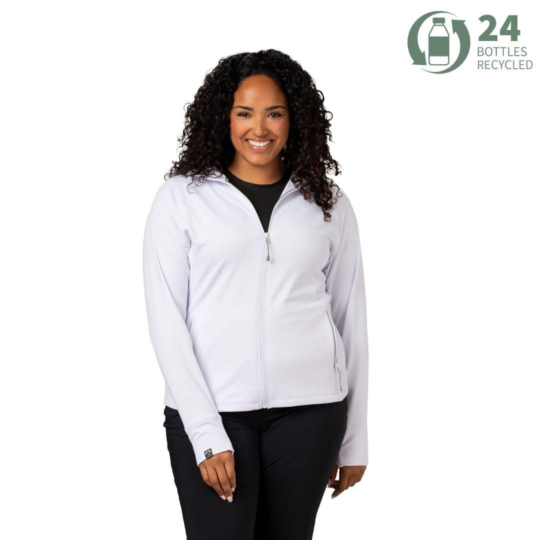 Women's Weekender Performance Fleece Full Zip Hoodie – Storm Creek