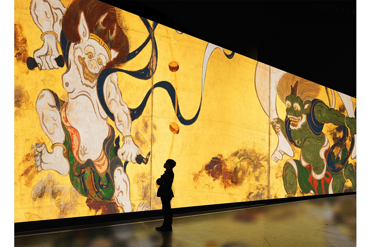 巨大映像で迫る五大絵師」新感覚デジタルアート展で日本美術の歴史的