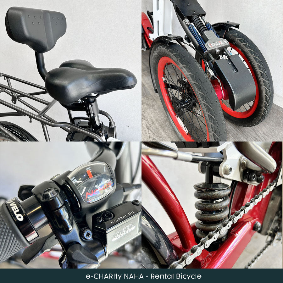 TOYODA Trike OMEGA Long 電動自転車【沖縄レンタサイクル】【那覇