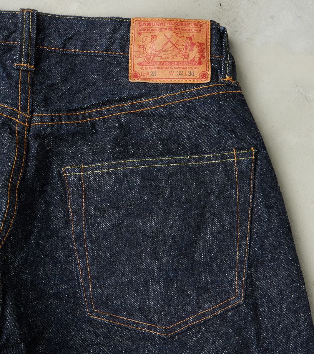 Samurai - S0520XX 15oz Otokogi Indigo - Relaxed Tapered – Division