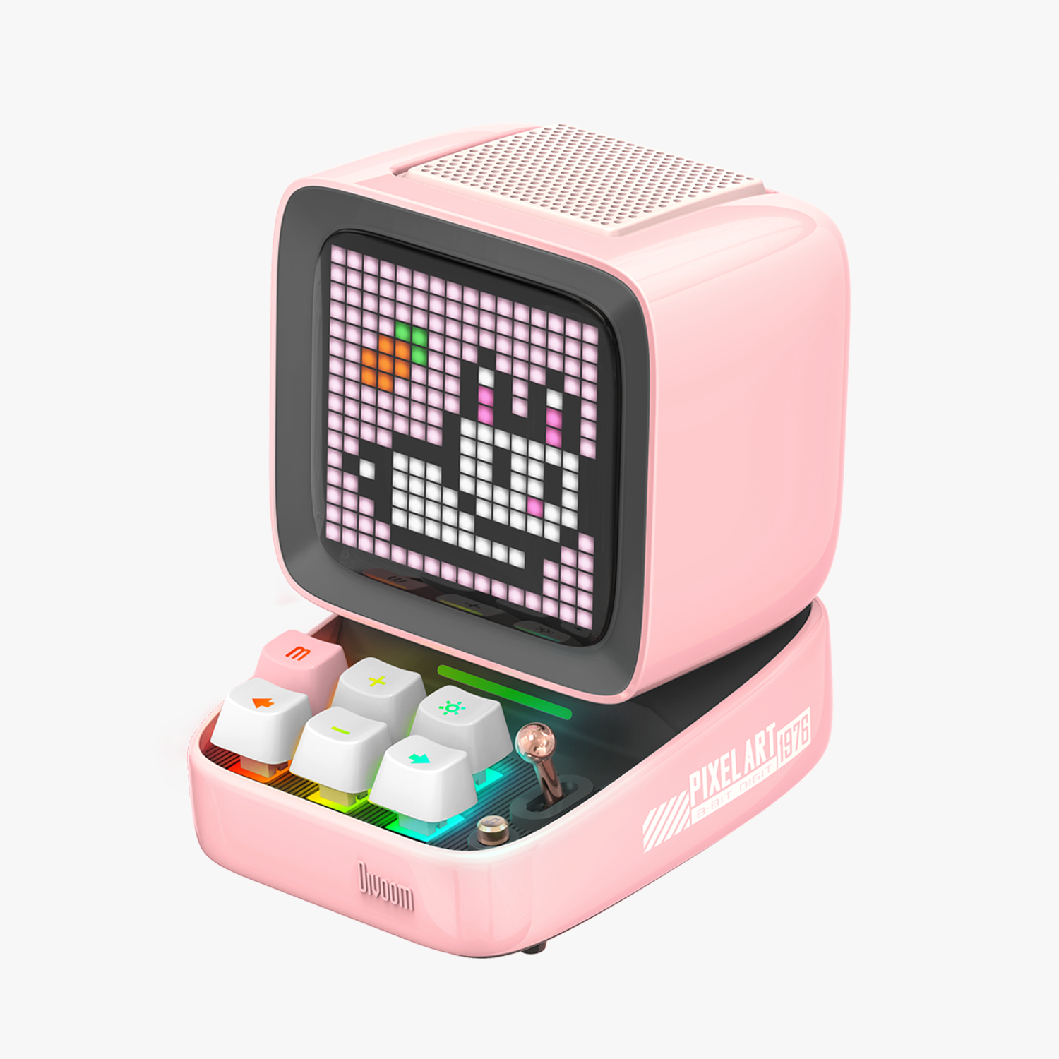 Ditoo ピクセルアート Bluetooth スピーカー目覚まし時計 DIY ディスプレイ