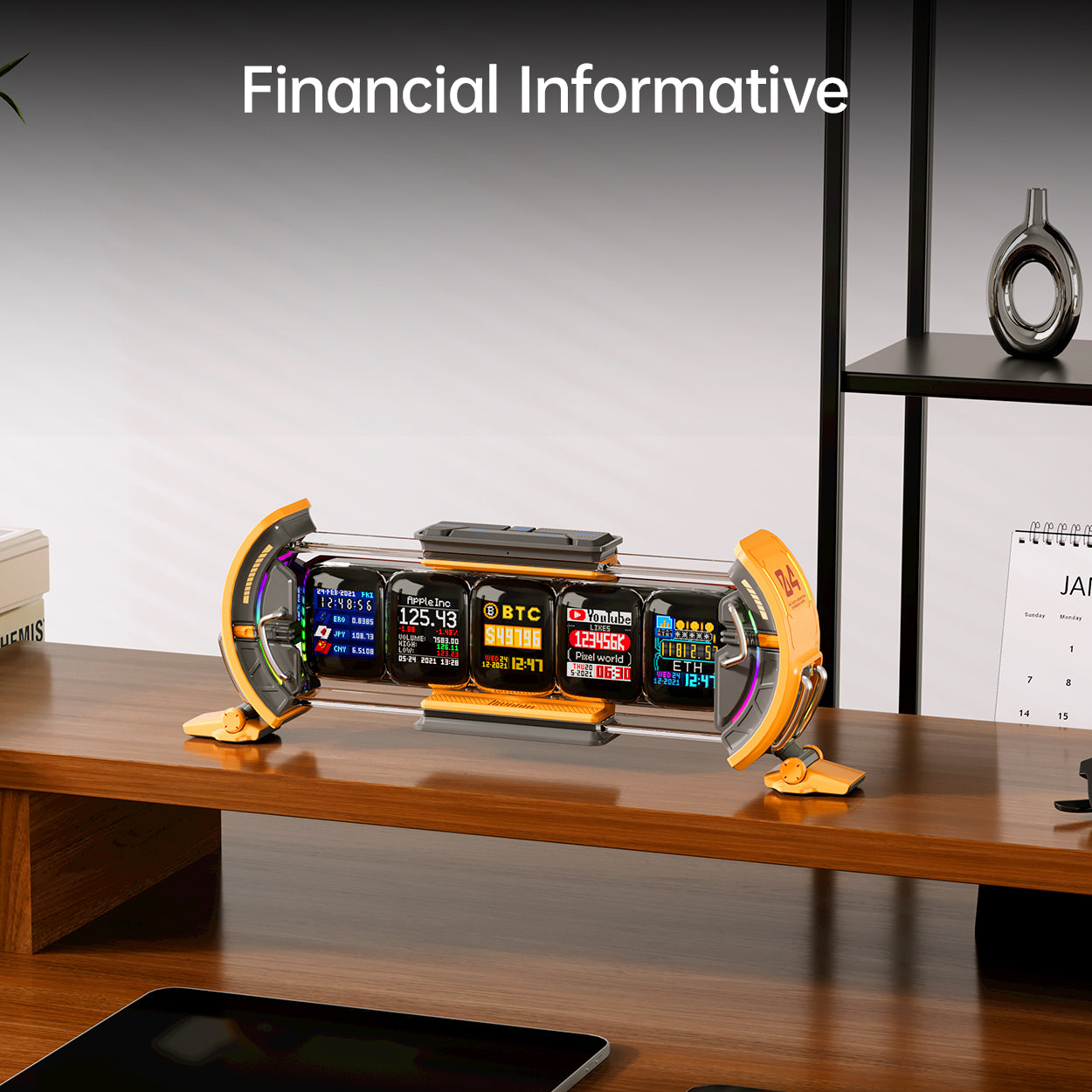 GIOM TIMES GATE |ピクセルアート有益なディスプレイ