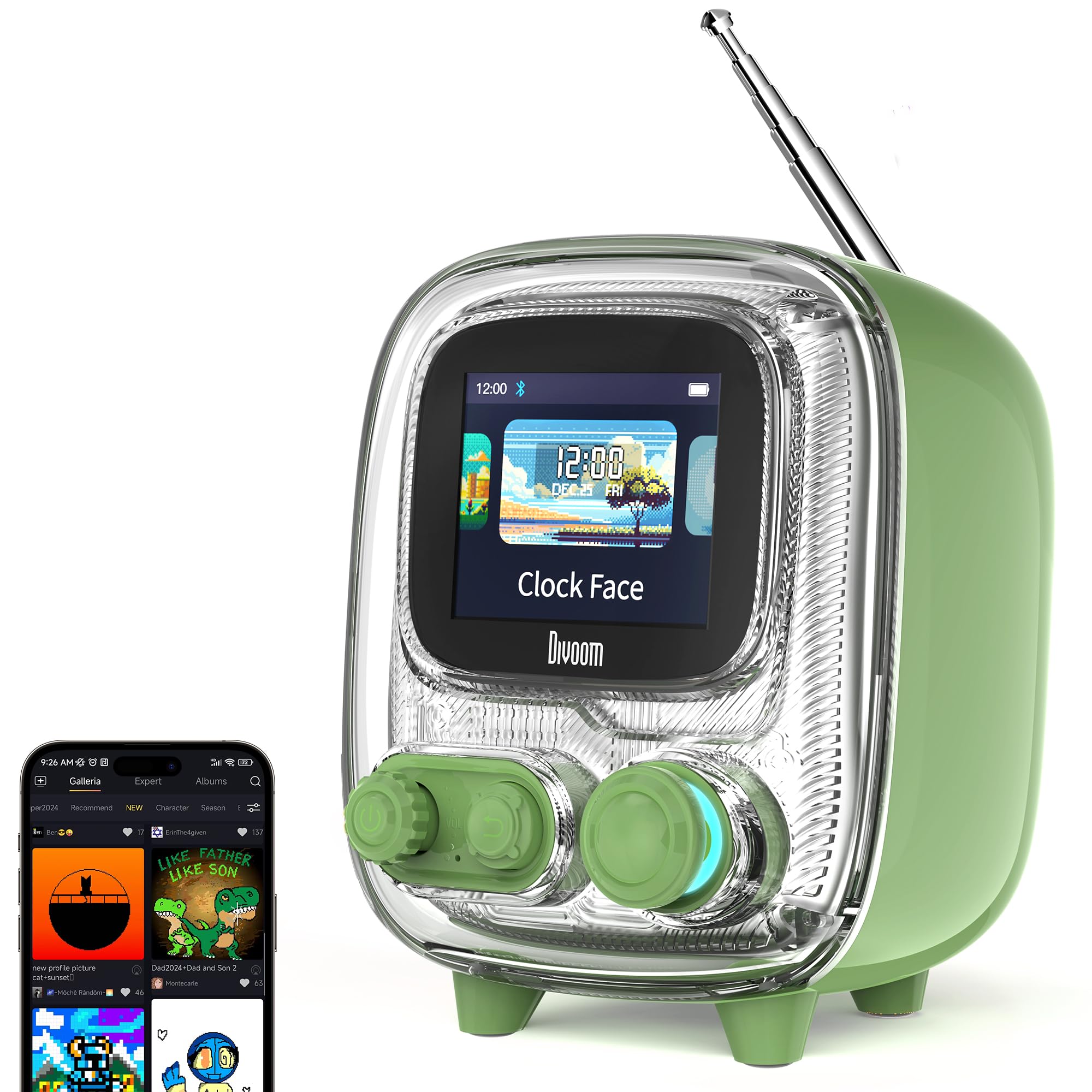 区別するtiivoo-2フォトアルバム＆bluetoothスピーカー