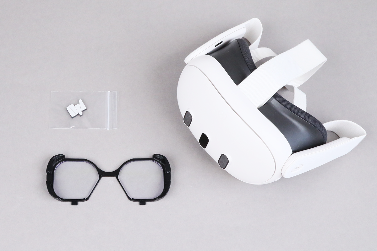 VR専用メガネ「VRsatile/ヴァーサタイル」Meta Quest 3対応セット