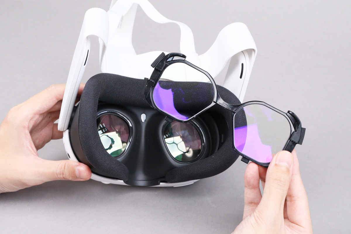 VR専用メガネ「VRsatile/ヴァーサタイル」Meta Quest 3対応セット