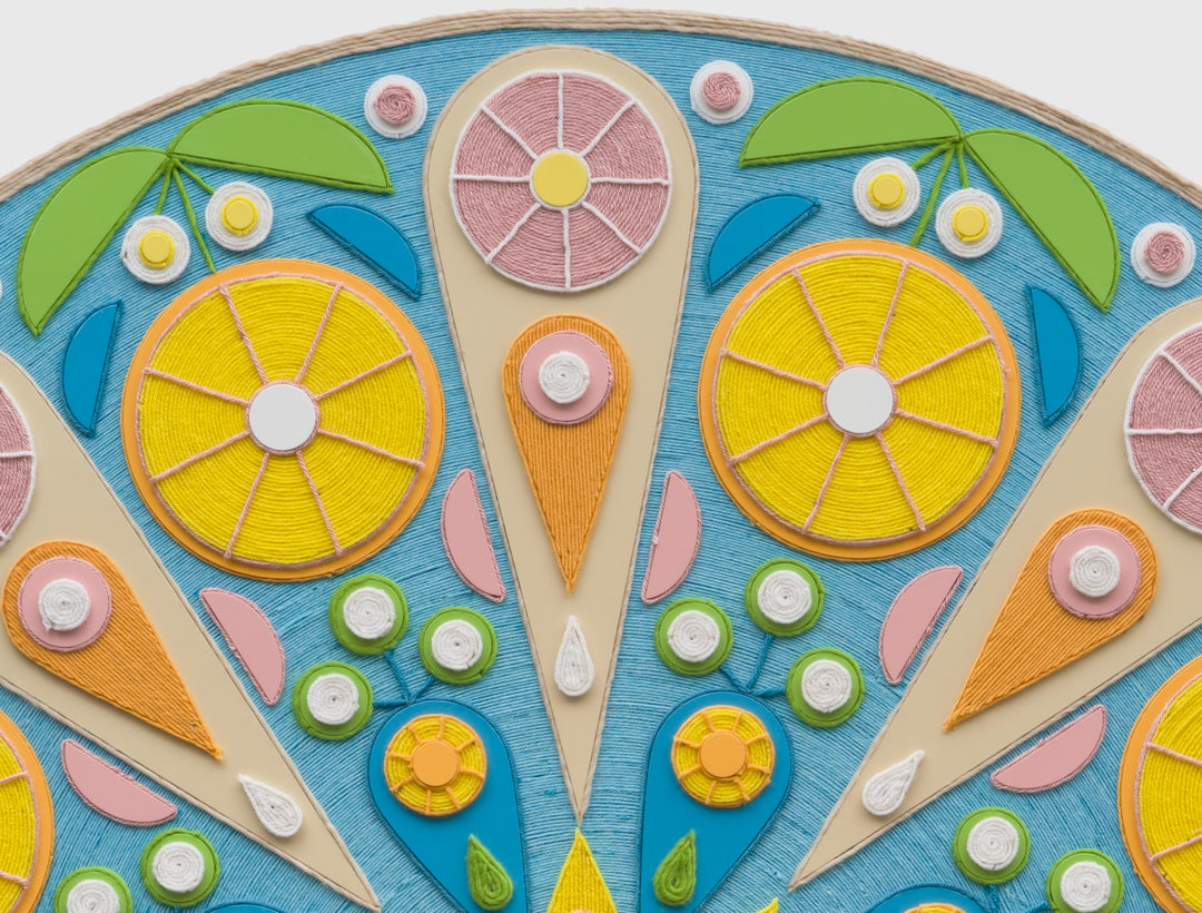 Mandala – Confectionery Sun, Wall Panel by Chris Bogia – Donzella LTD.