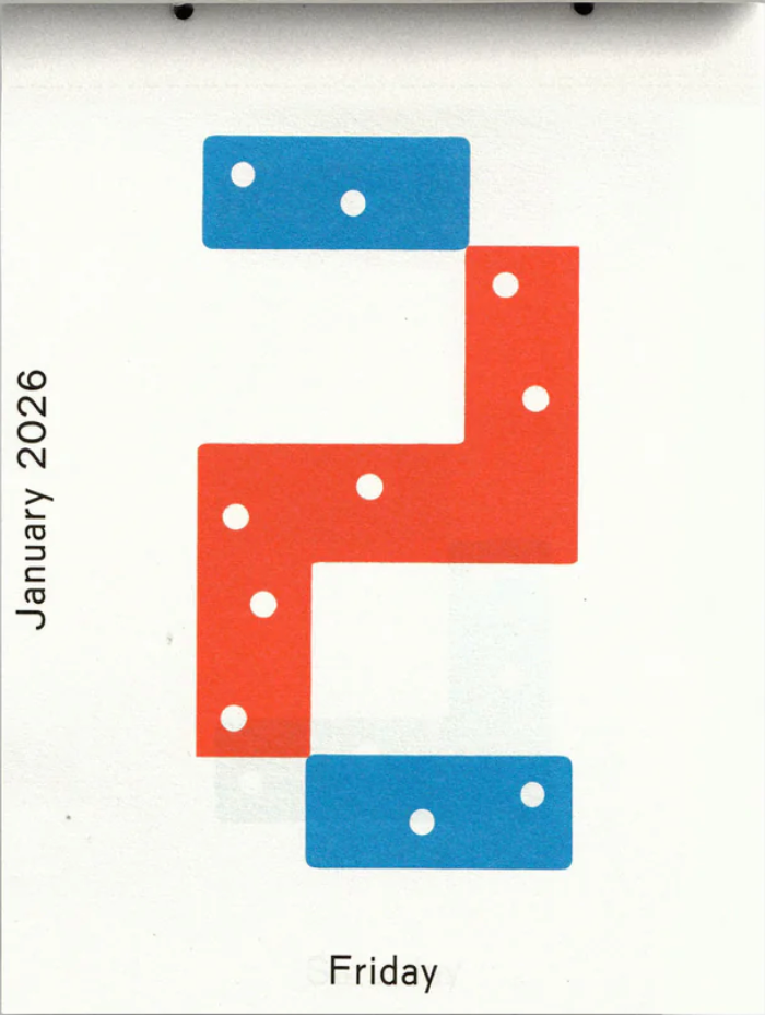 Donlon Books | Karel Martens: Calendar 2026 / Every day is a new