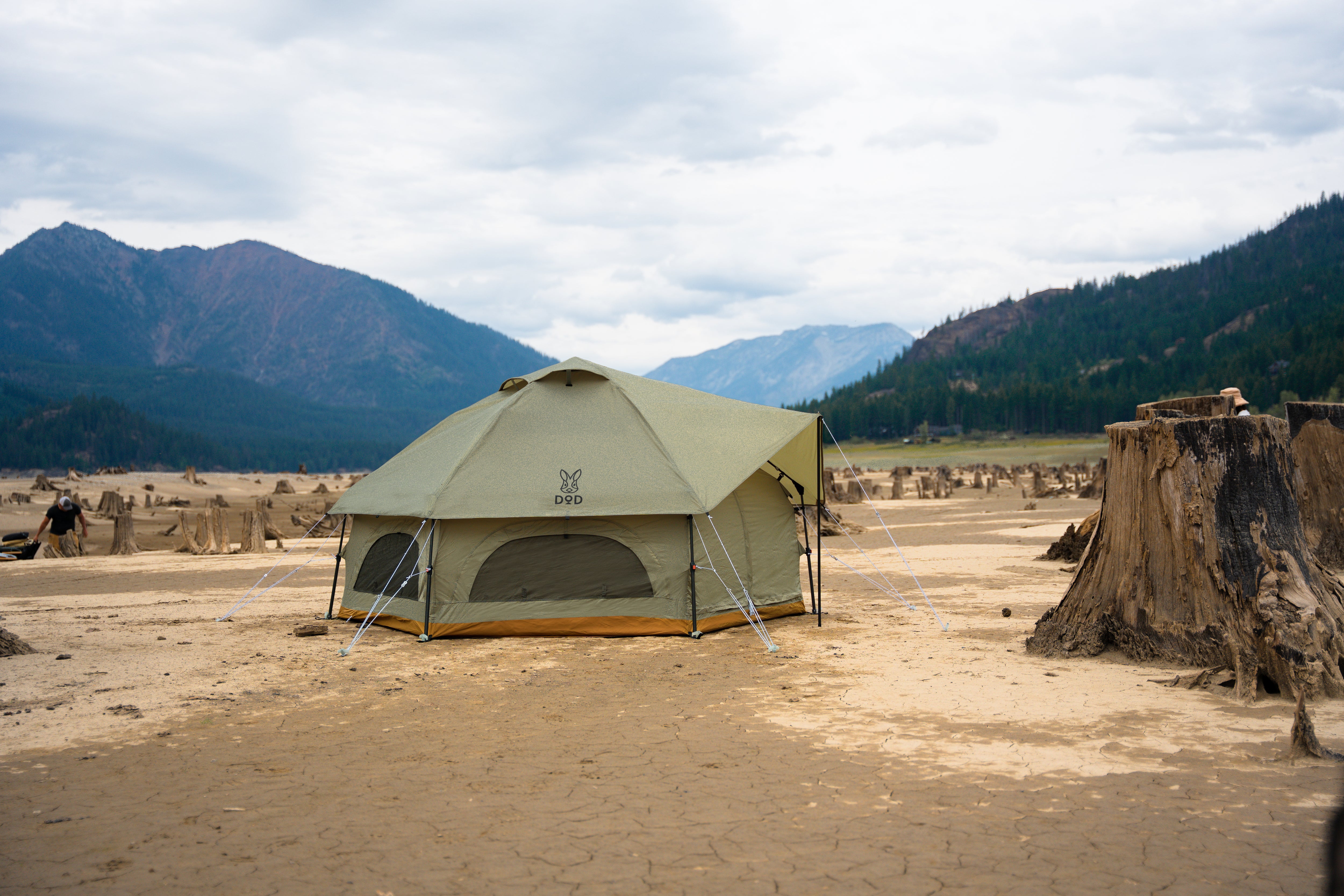 Kinoko Mushroom Camping Tent for Adults| DOD Outdoor