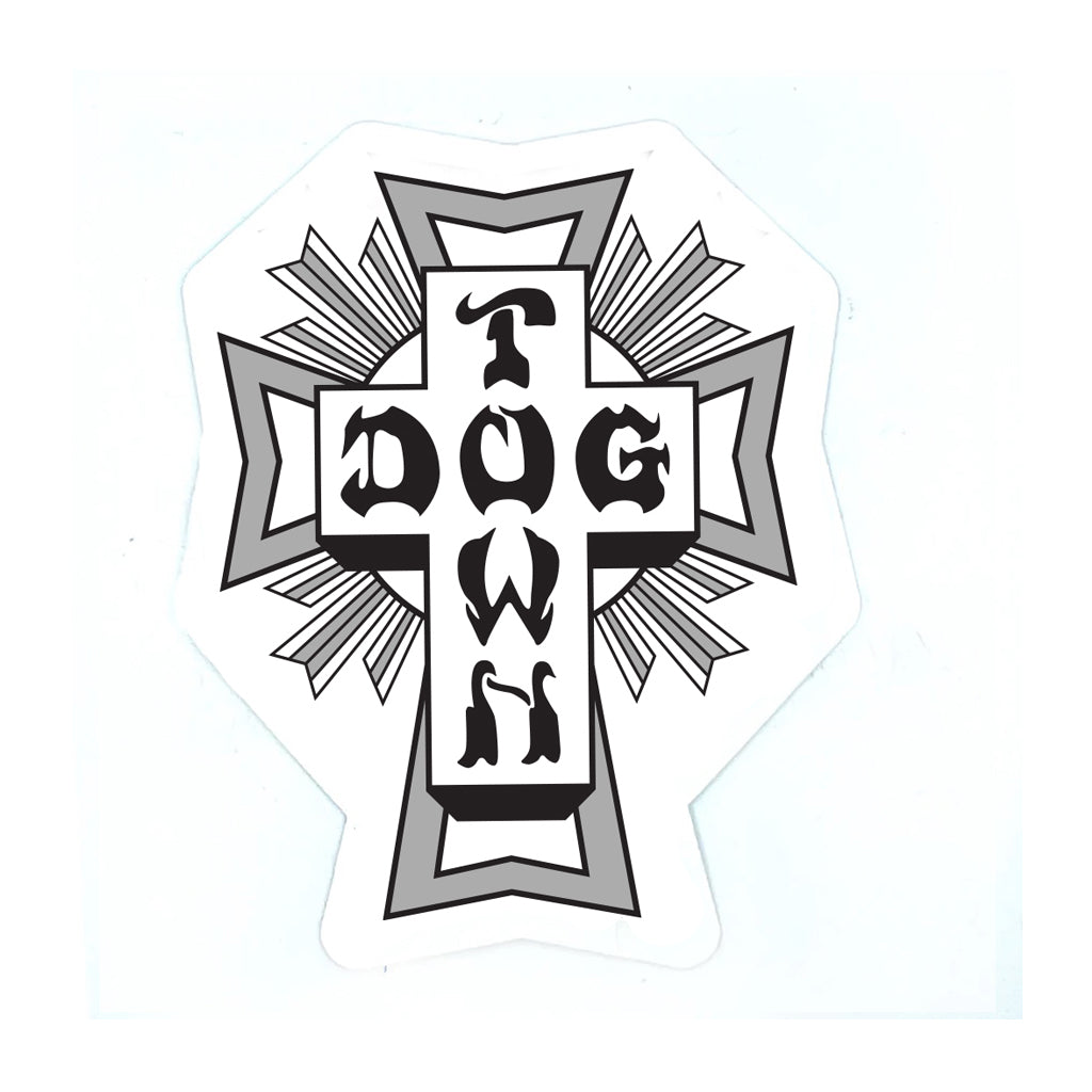 Dogtown 80s Cross Logo Sticker – Dogtown X Suicidal