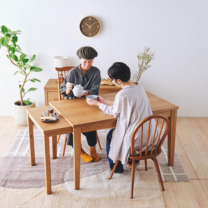 幅120cm] NOBIRUエクステンションテーブル | DOUBLEDAY ONLINE SHOP