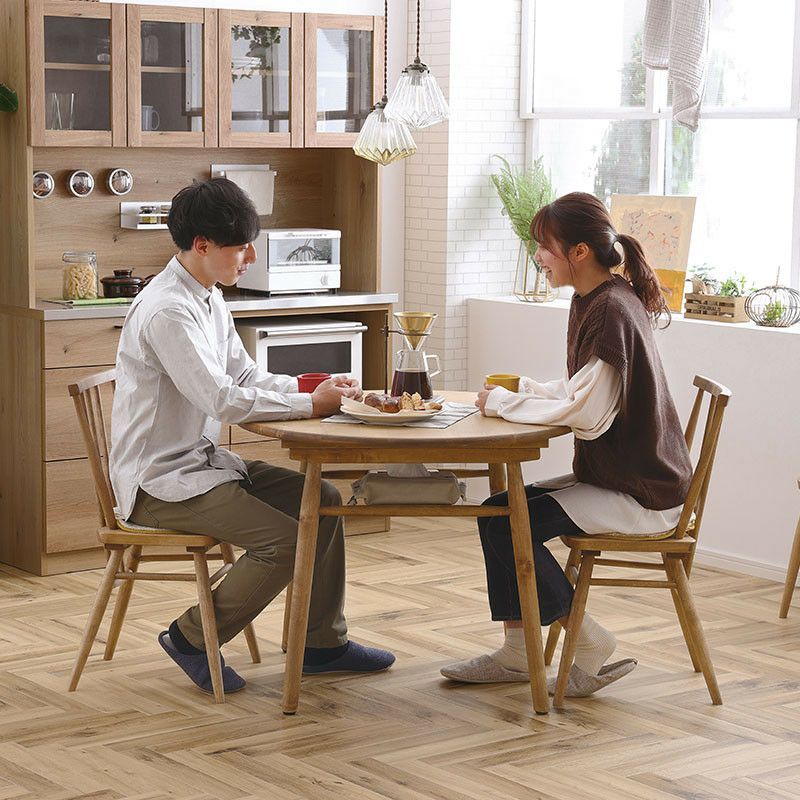 LOGIE（ロジ―）円形ダイニングテーブル｜ダブルデイ