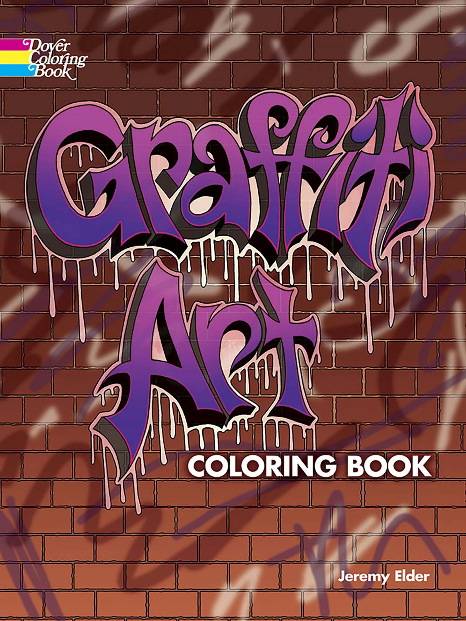 Graffiti Art Coloring Book – Dover Publications