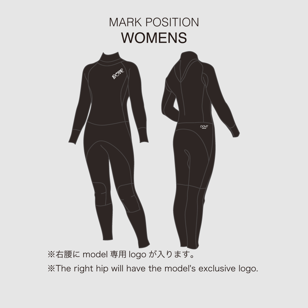 レギュラー・バックジップ・セミドライ | 国産高級ウェットスーツのDOVE