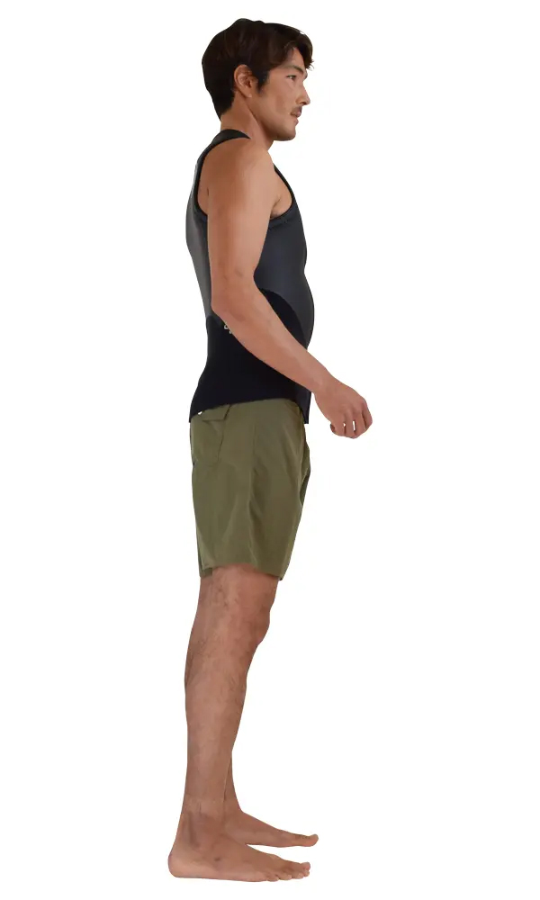 レギュラー・フロントジップ・ベスト (All 2mm) | 国産高級ウェット