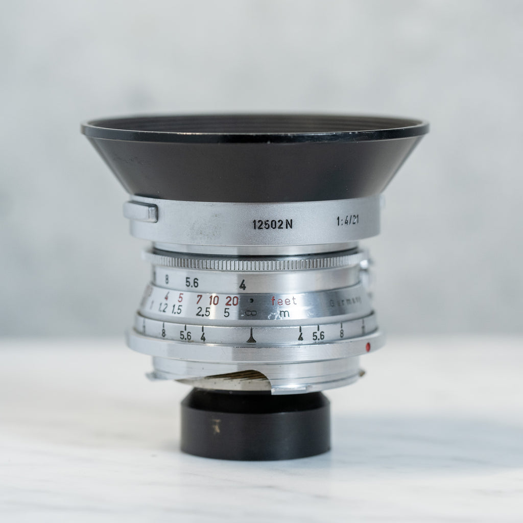 Leica Super-Angulon 21mm f/4 12502Nフード付 – Doppietta-Tokyo