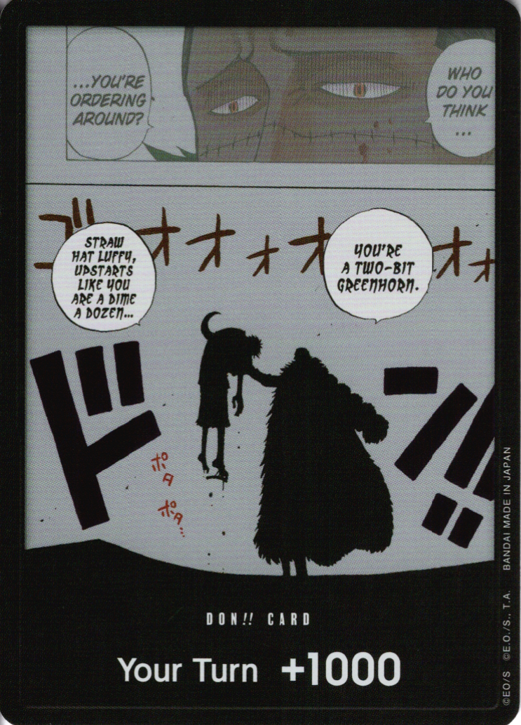 ワンピース カードゲームドン 10枚セット クロコダイル (英語版