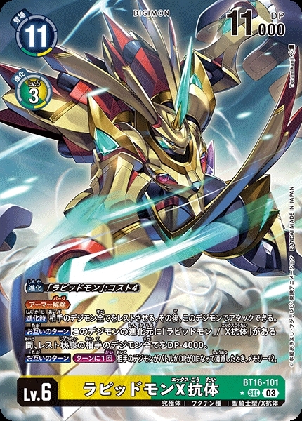 ラピッドモンX抗体(☆SEC/パラレル)(BT16-101) | SEC/パラレル