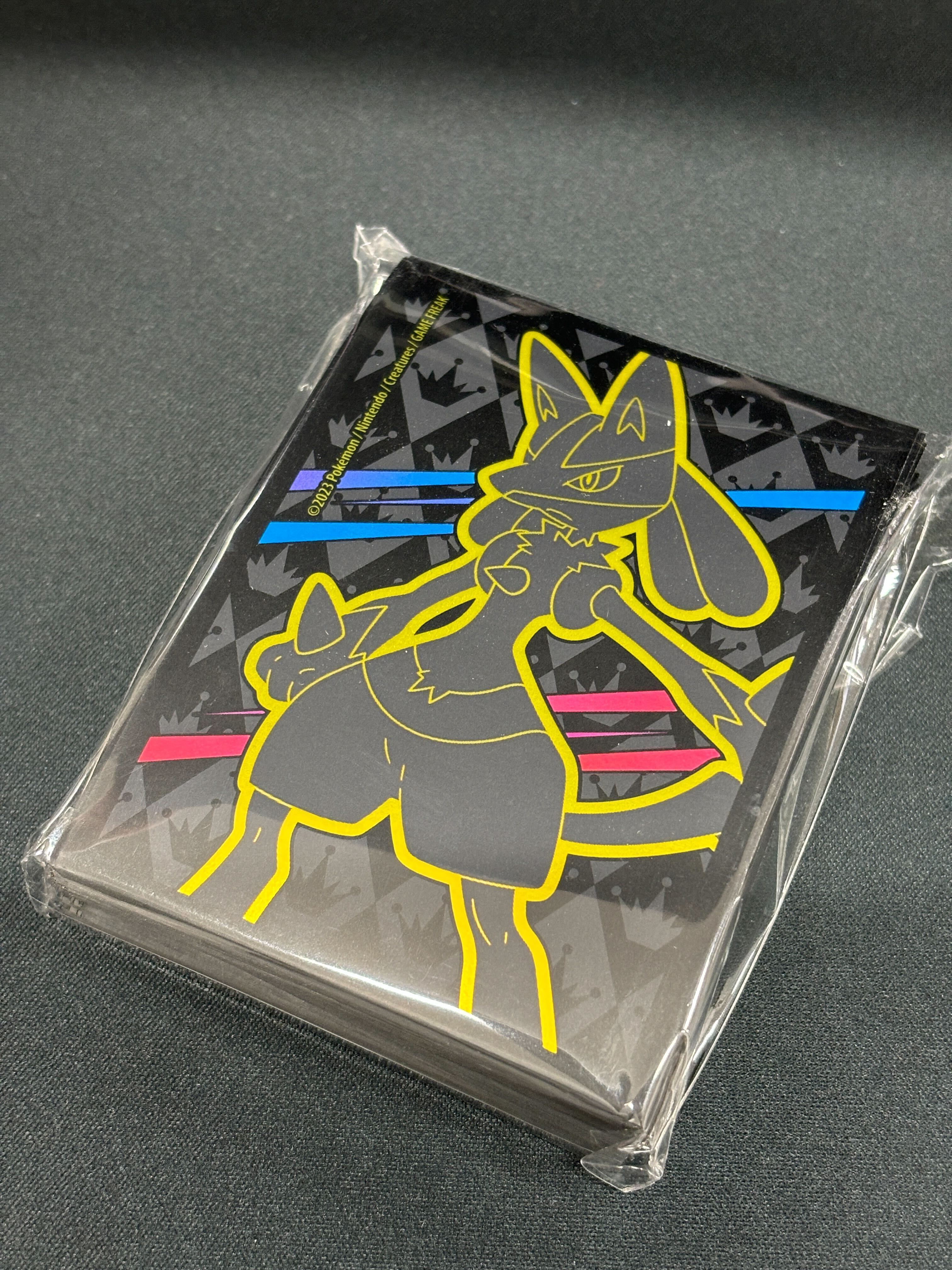 ポケカ海外製スリーブ「ルカリオ」65枚入り | | ドラゴンスター