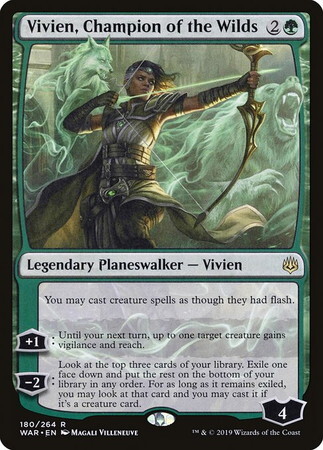 WAR)Vivien Champion of the Wilds(F)/野獣の擁護者、ビビアン | (FOIL