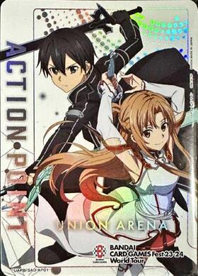 ACTION POINT(UAPB/SAO-AP01)[キリト、アスナ][CARD GAMES Fest] | AP